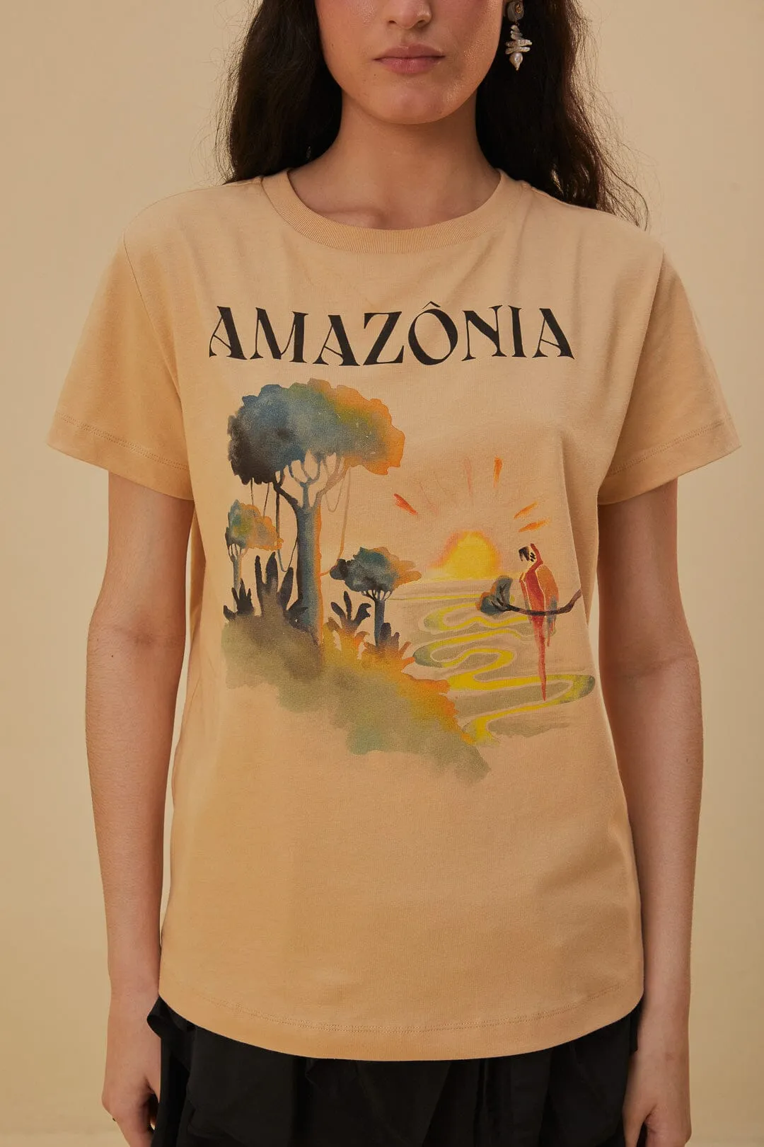 Amazonia Fit T-Shirt sold by FARM Rio product image thumbnail 2
