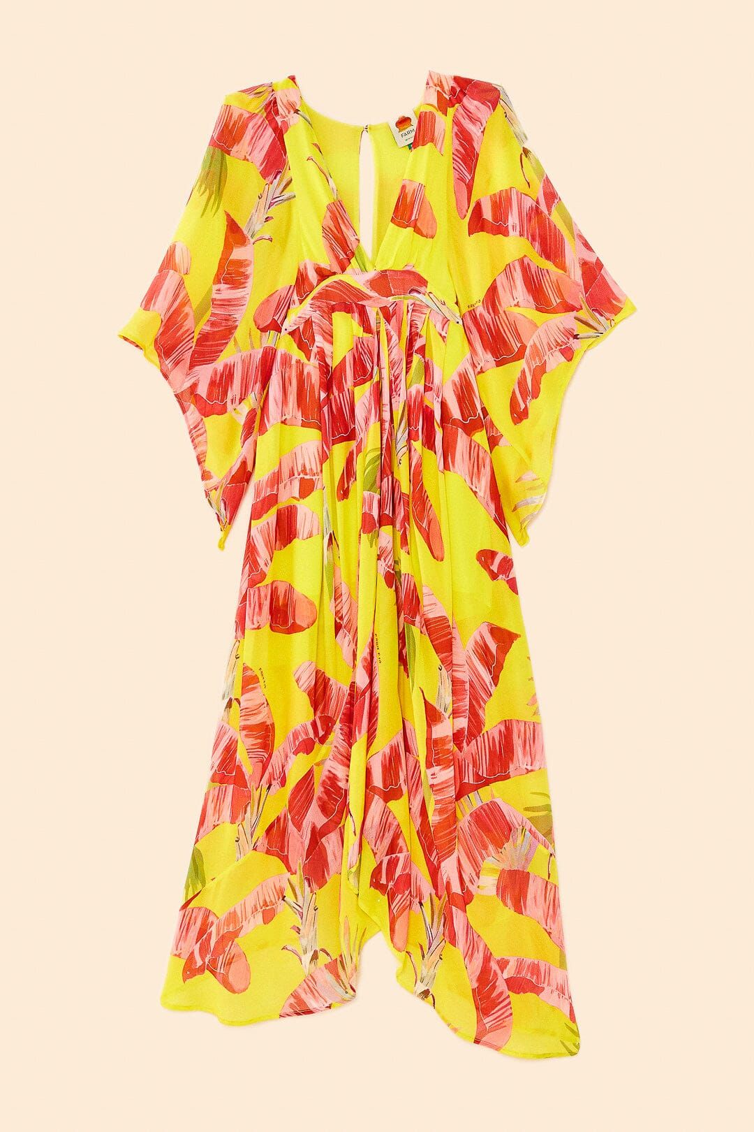 Lime Sweet Jungle Kaftan Dress sold by FARM Rio product image thumbnail 6