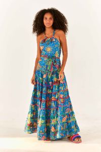 Blue Ocean Stories Maxi Dress sold by FARM Rio