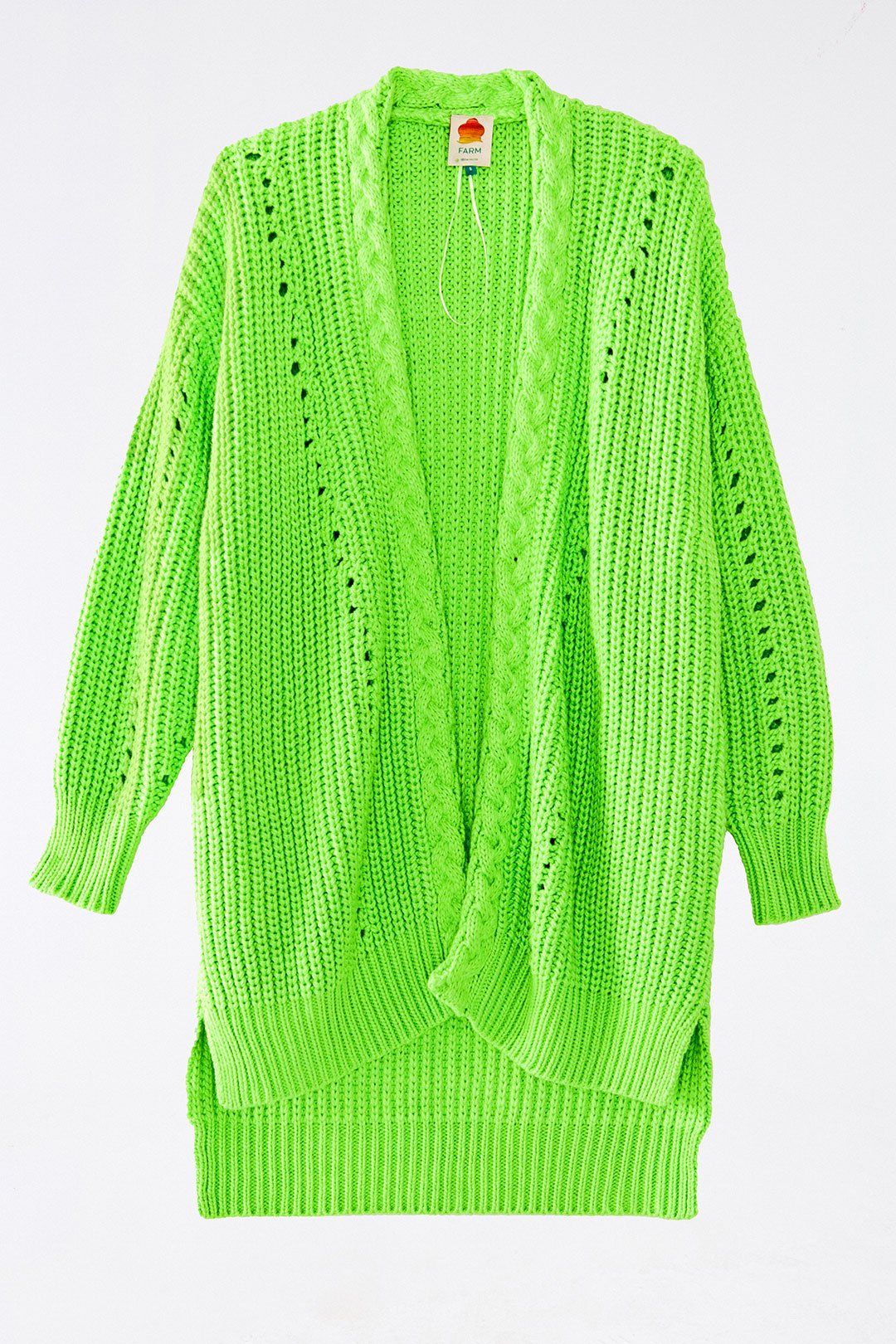 Lime Green Cardigan sold by FARM Rio product image thumbnail 5