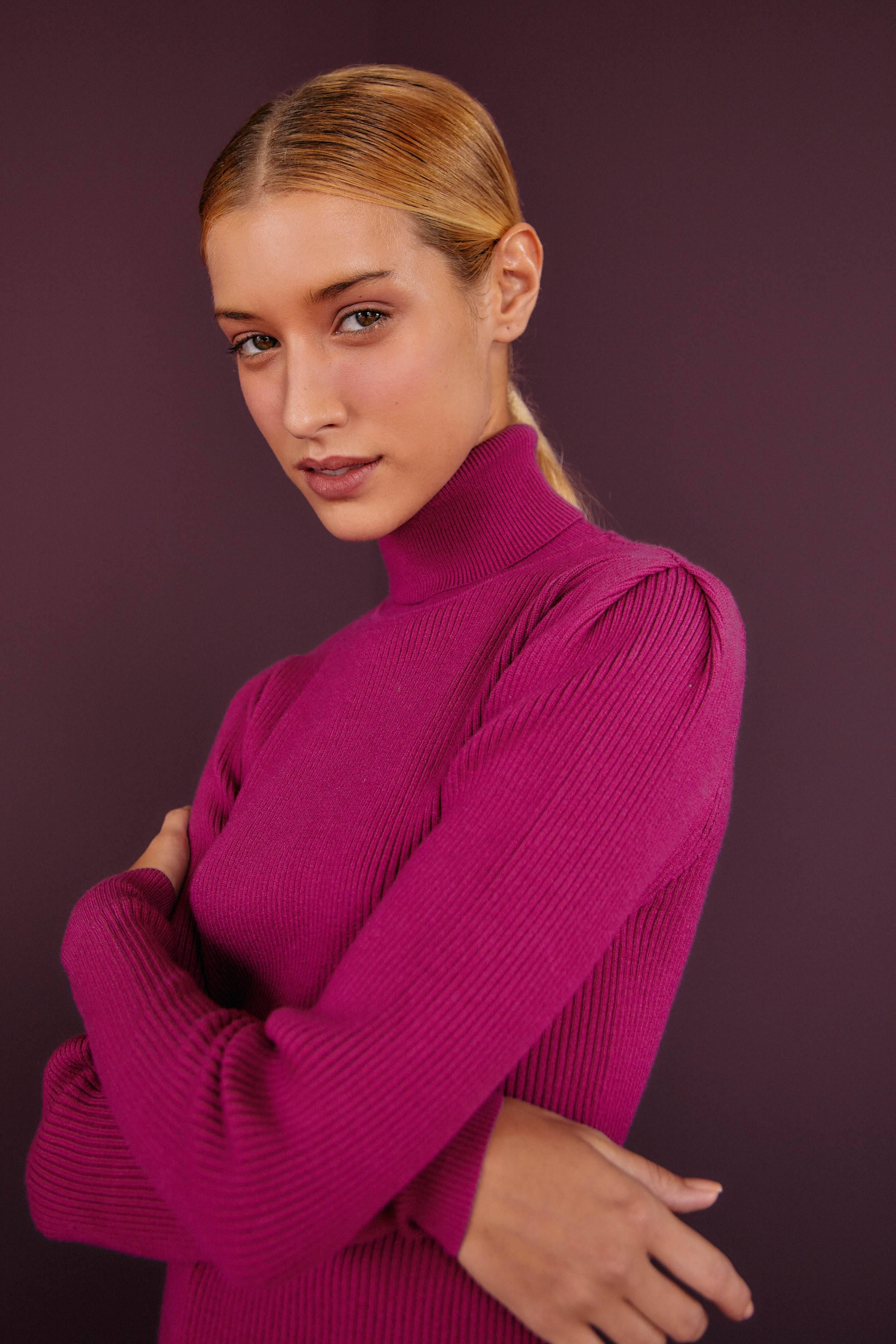 PINK KNIT BLOUSE sold by FARM Rio