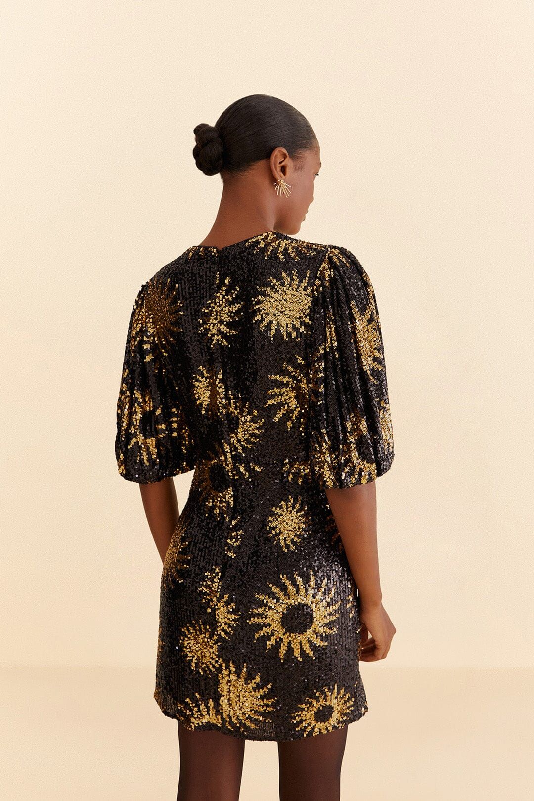 Sunny Mood Sequin Mini Dress sold by FARM Rio product image thumbnail 4