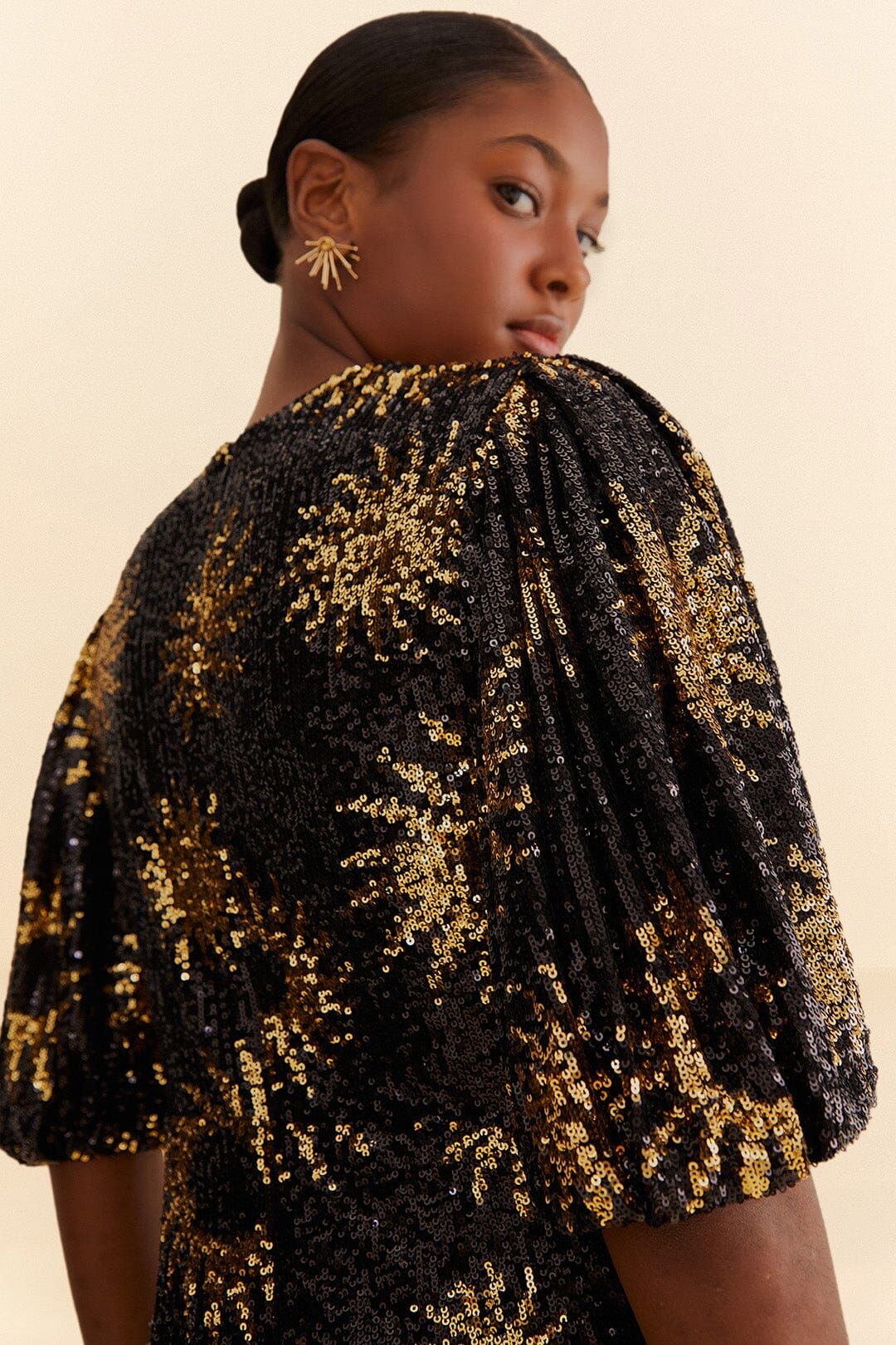 Sunny Mood Sequin Mini Dress sold by FARM Rio product image thumbnail 3