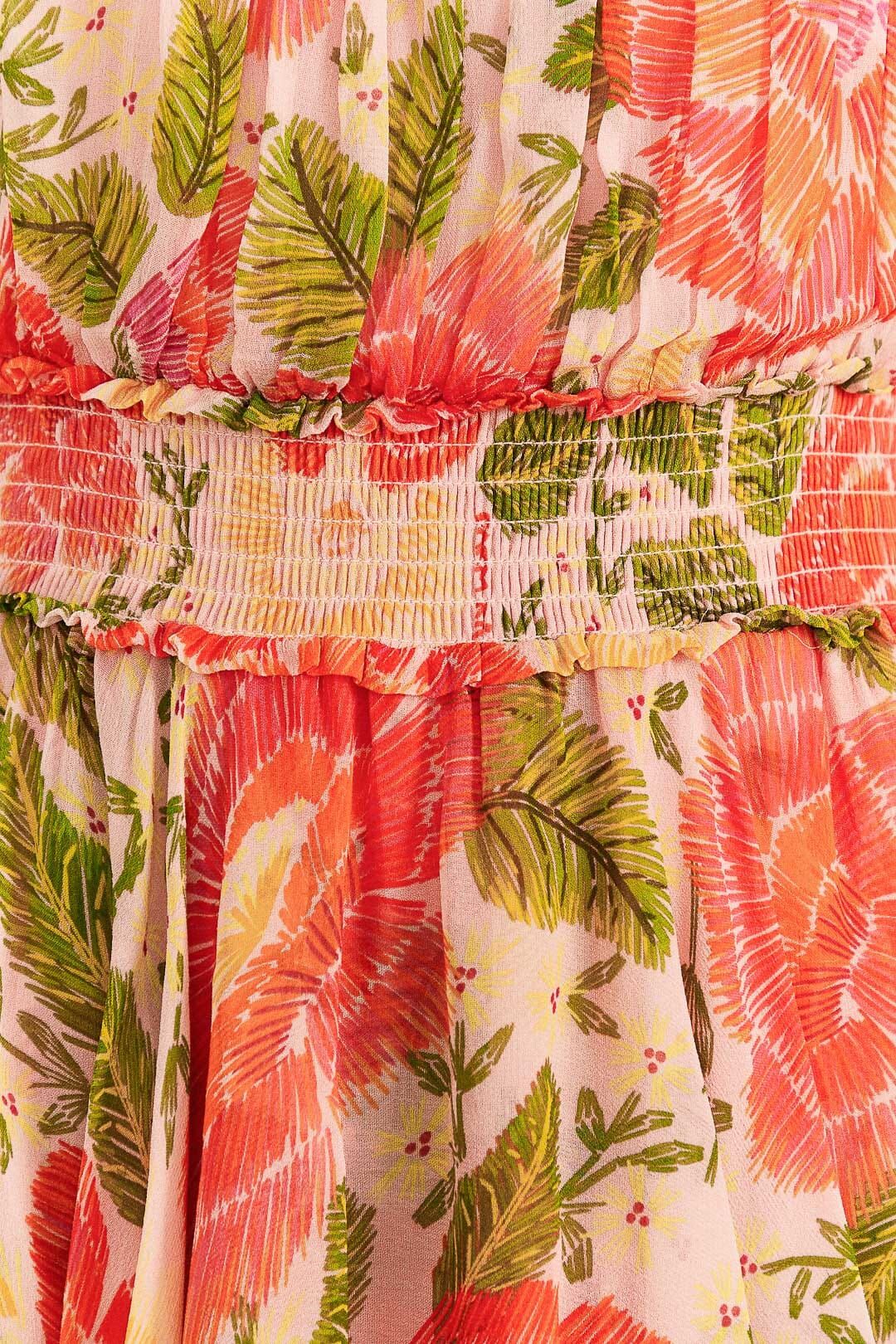 Pink Blooming Floral Maxi Dress sold by FARM Rio product image thumbnail 5