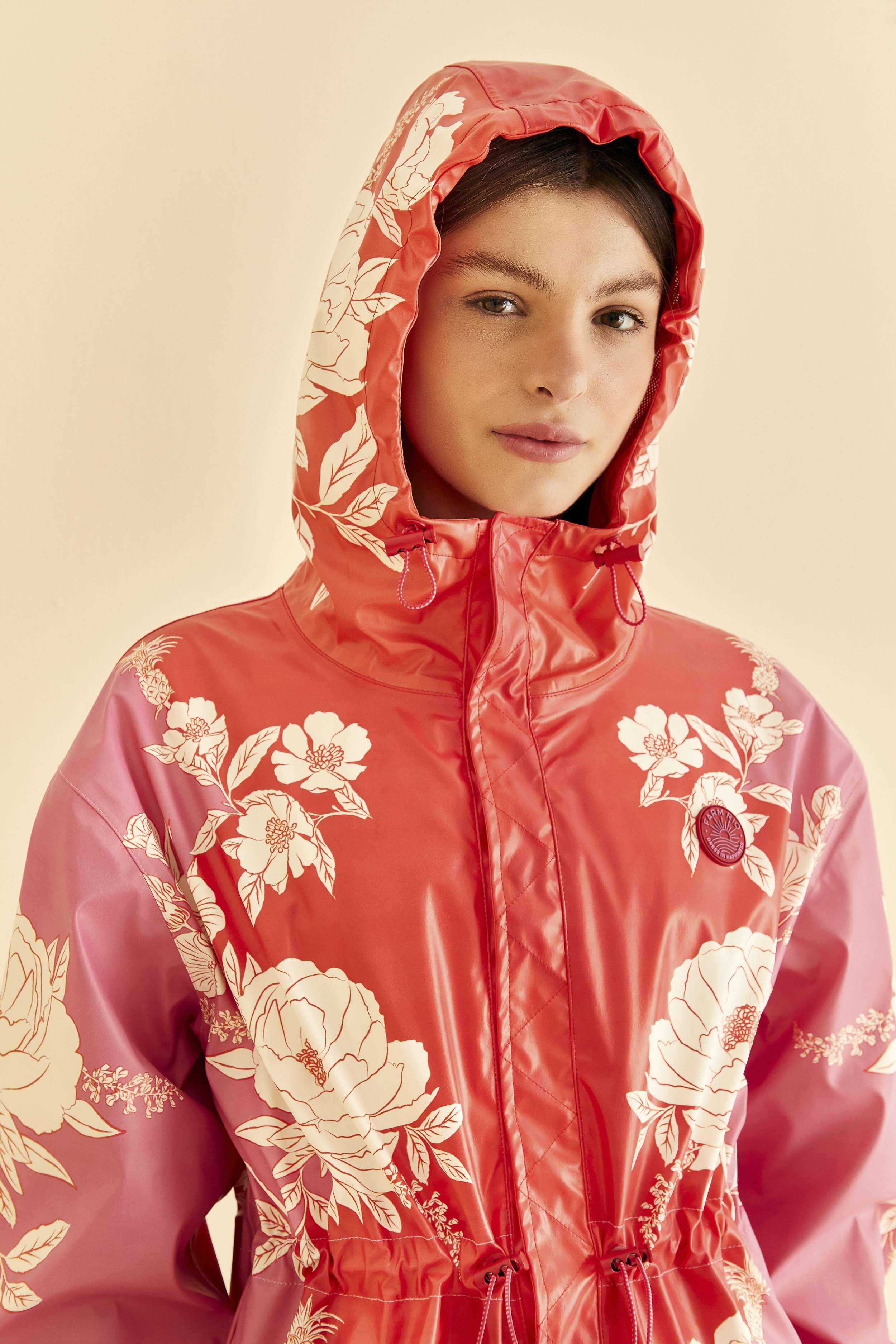Pink Soft Garden Raincoat sold by FARM Rio product image thumbnail 3