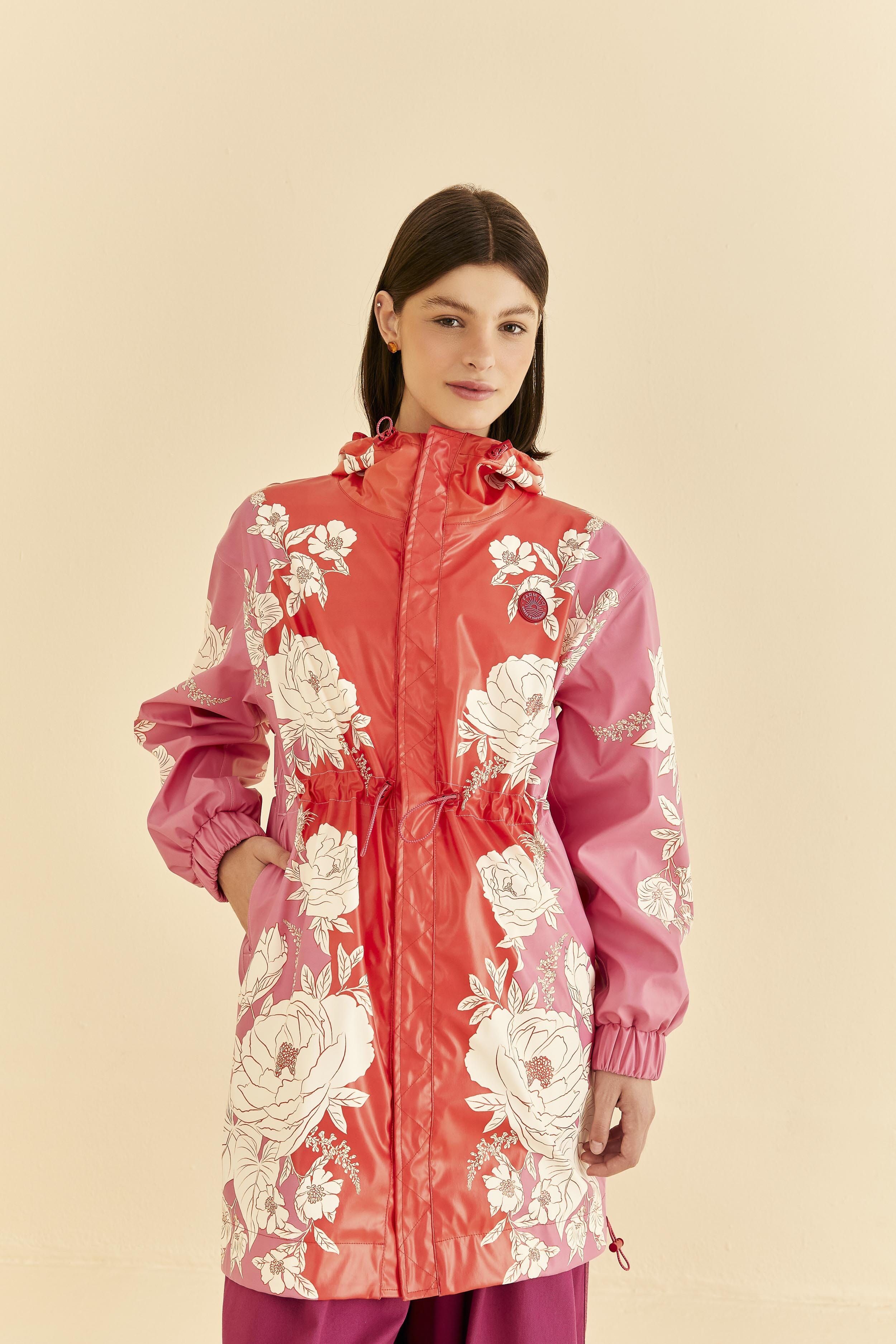 Pink Soft Garden Raincoat sold by FARM Rio
