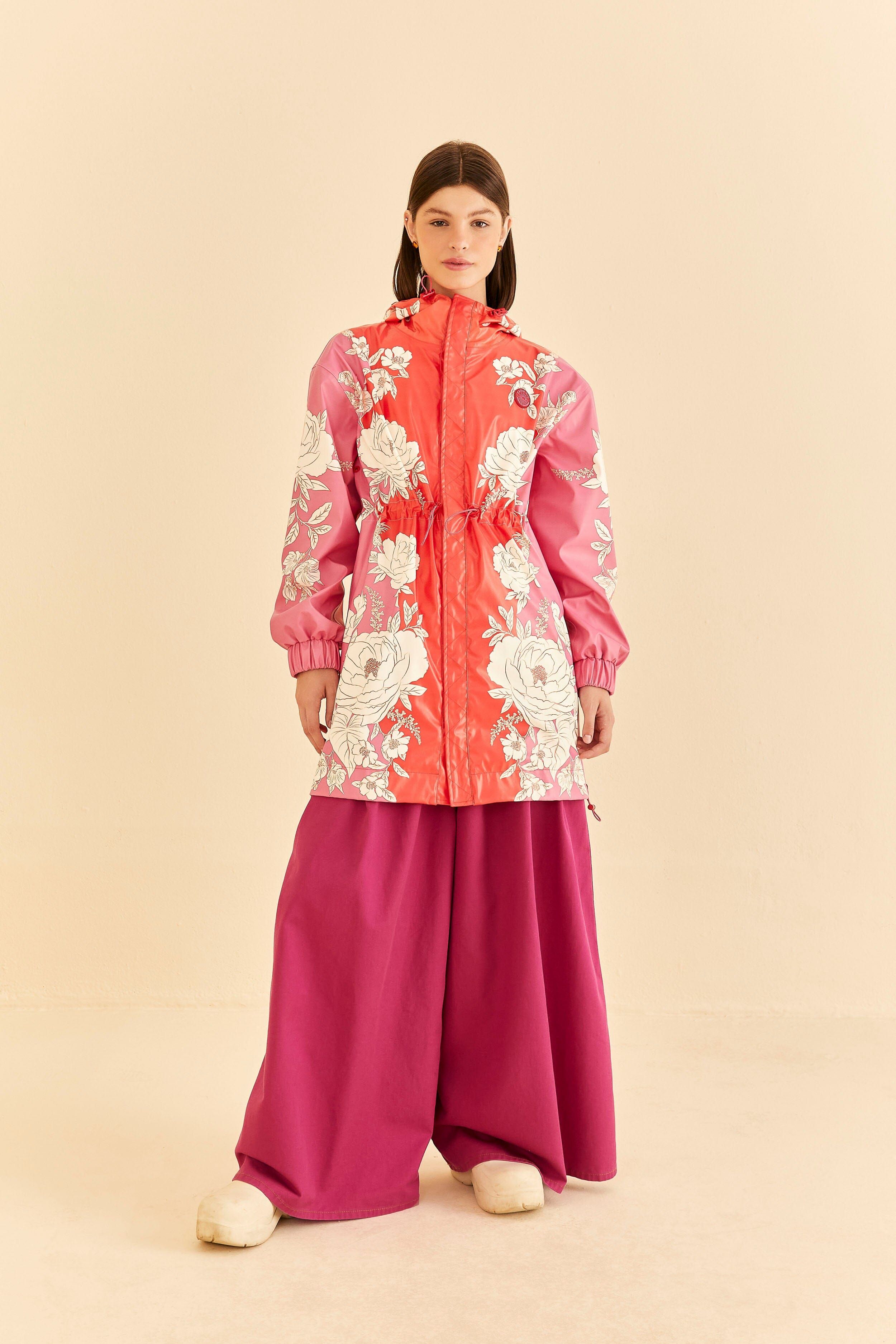 Pink Soft Garden Raincoat sold by FARM Rio product image thumbnail 2