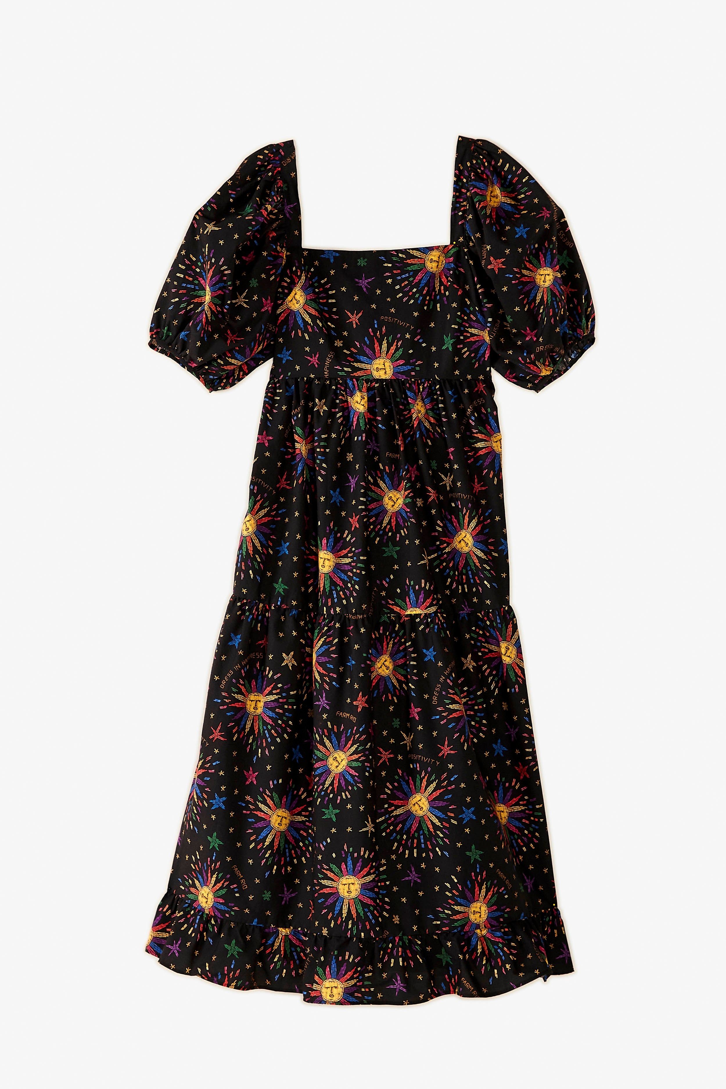 Rainbow Suns Organic Cotton Maxi Dress sold by FARM Rio product image thumbnail 5