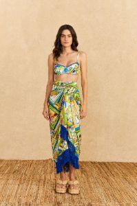 Bahia Mixed Scarves Sarong sold by FARM Rio