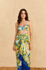 Bahia Mixed Scarves Sarong sold by FARM Rio