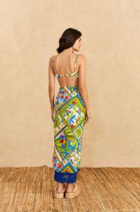 Bahia Mixed Scarves Sarong sold by FARM Rio