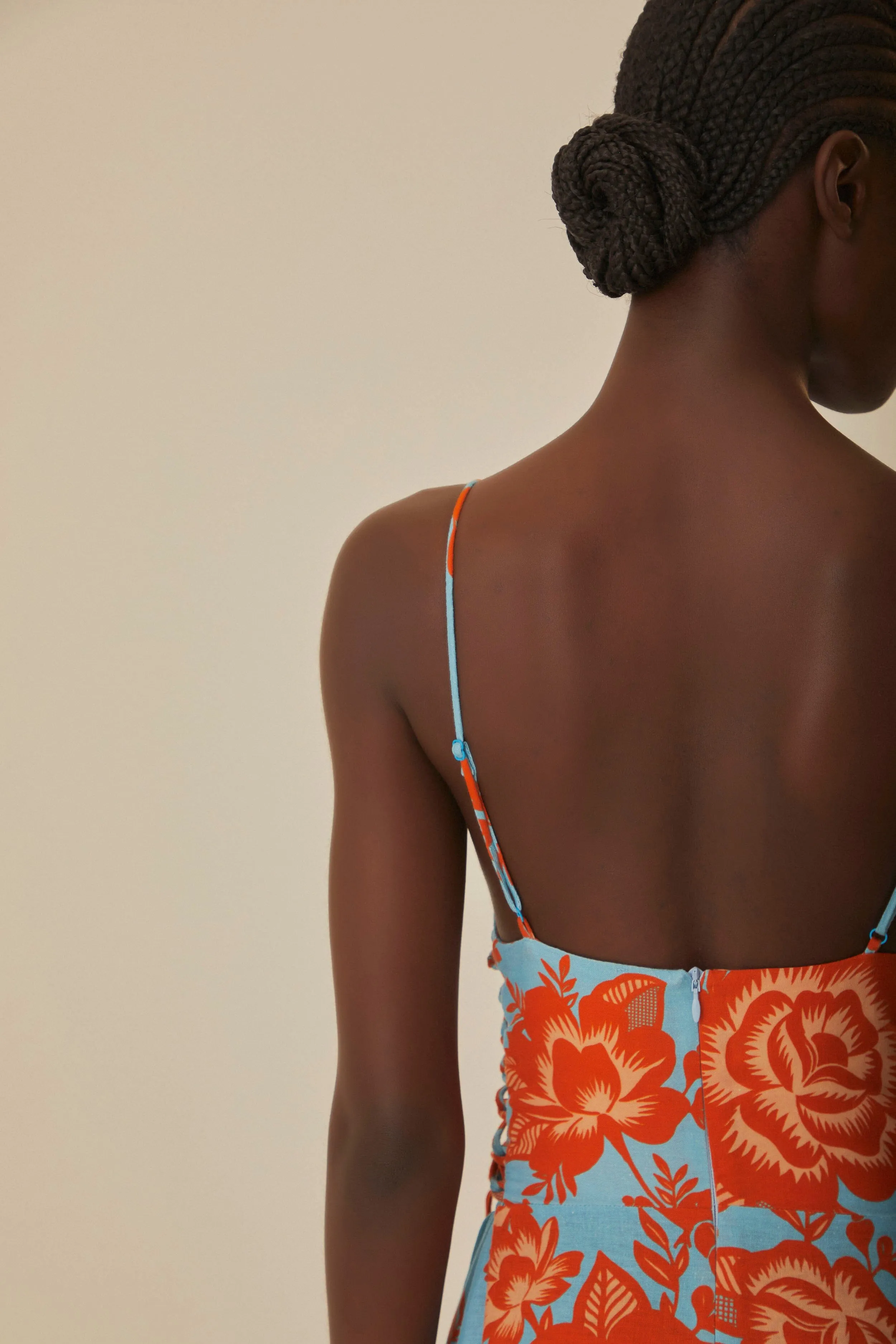 Blue Lace Garden Midi Dress sold by FARM Rio product image thumbnail 5