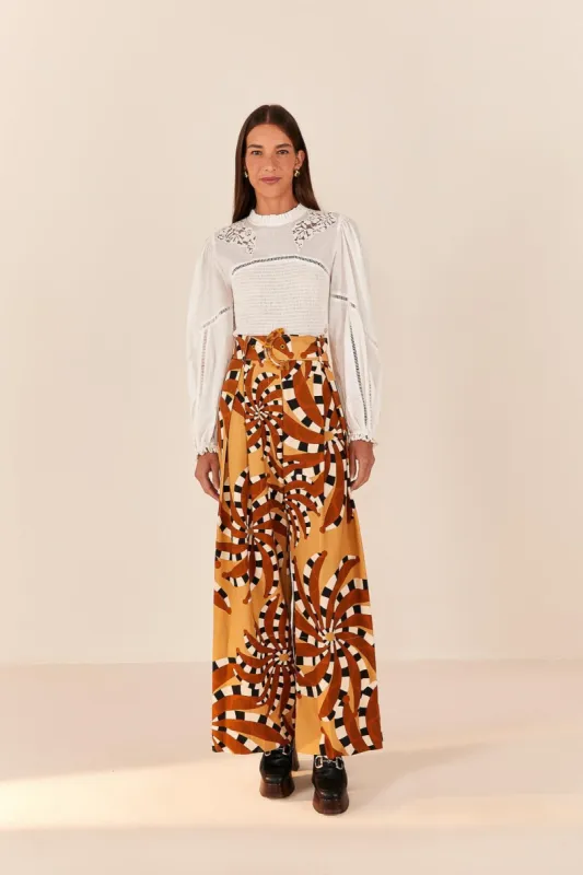 Beige Bananada Tailored Pants sold by FARM Rio