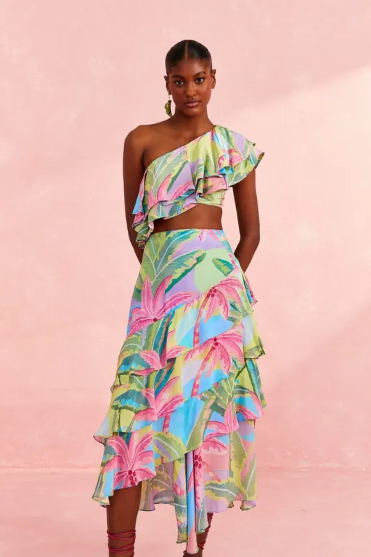 Beach Vibe Layered Skirt sold by FARM Rio