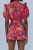 Pink Macaw Party Organic Cotton Romper sold by FARM Rio