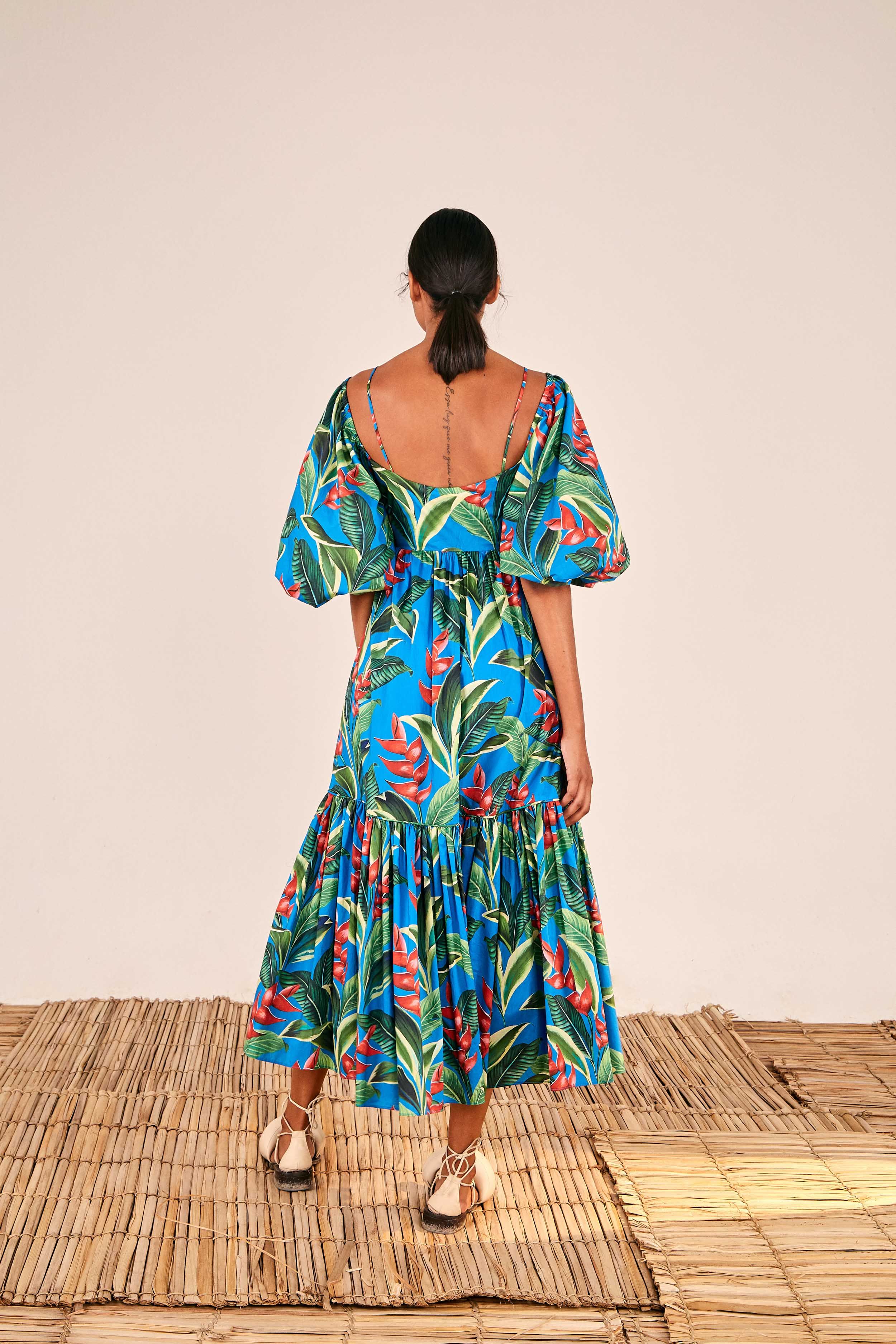 DREAM GARDEN MIDI DRESS sold by FARM Rio product image thumbnail 3