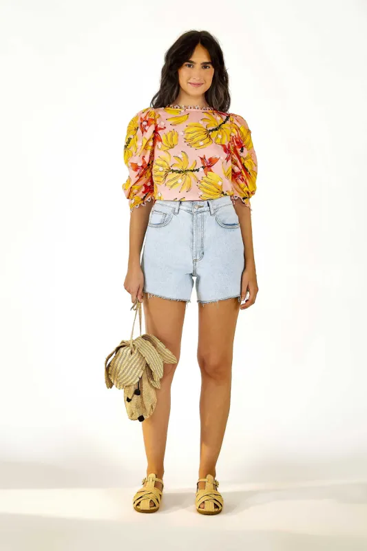 BANANA TASTE BLOUSE sold by FARM Rio