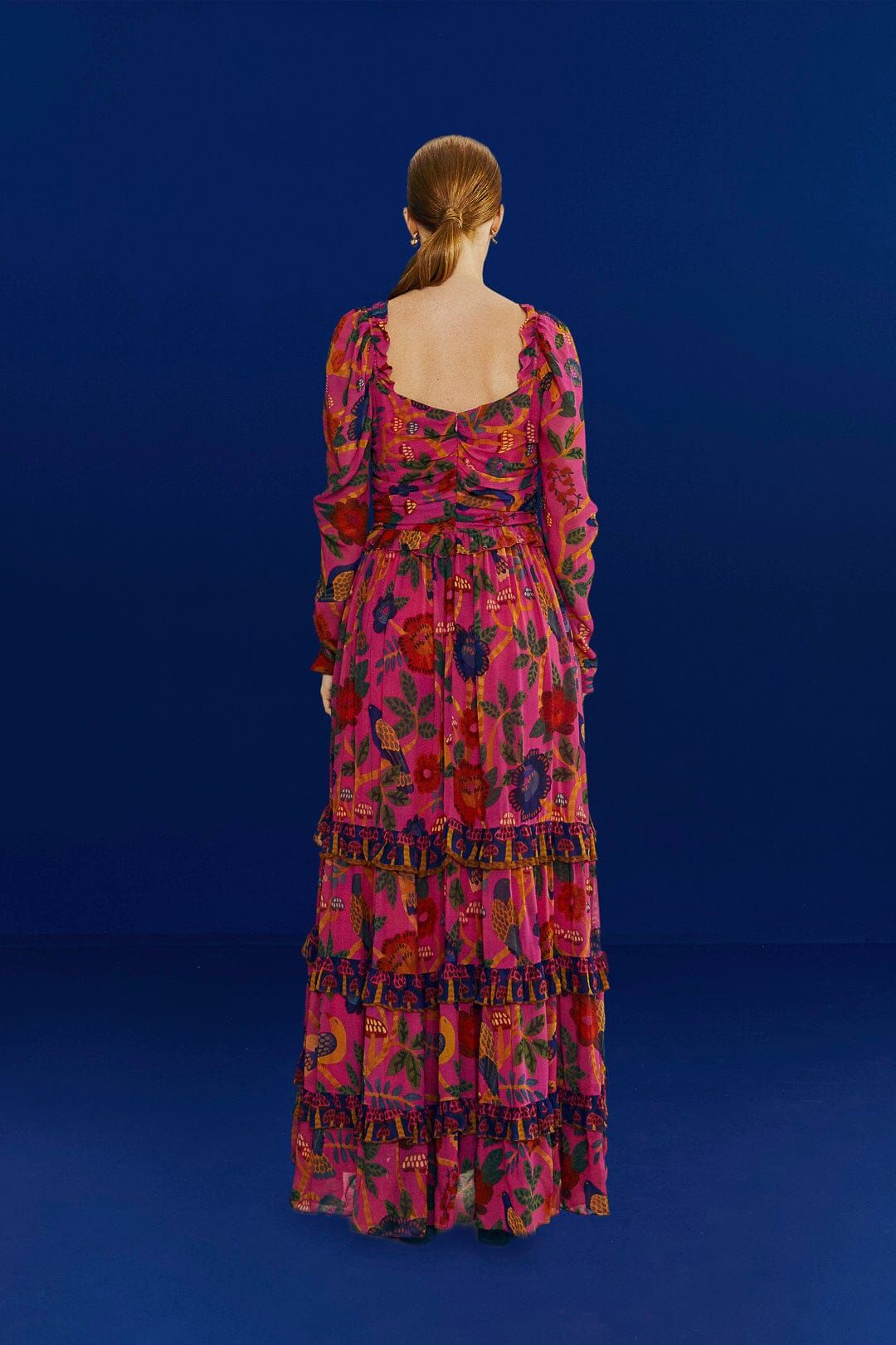 Pink Sweet Forest Maxi Dress sold by FARM Rio product image thumbnail 2