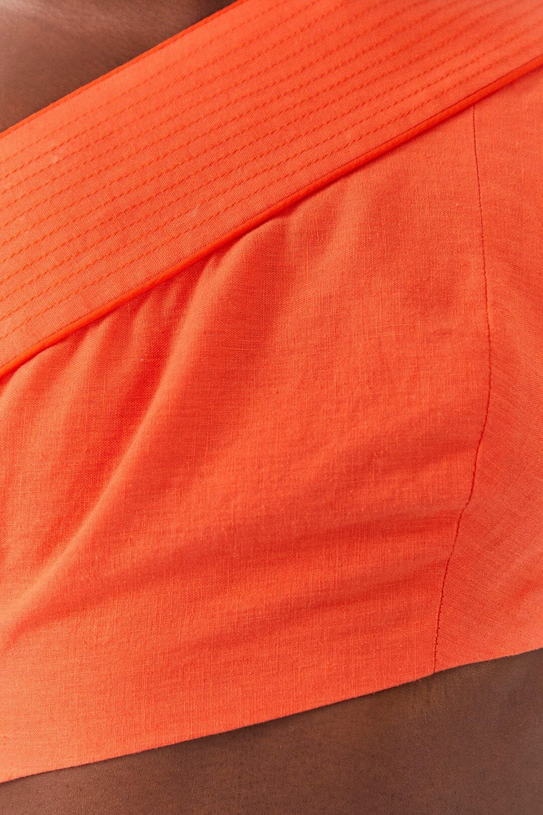 Orange One Shoulder Mini Dress sold by FARM Rio product image thumbnail 4
