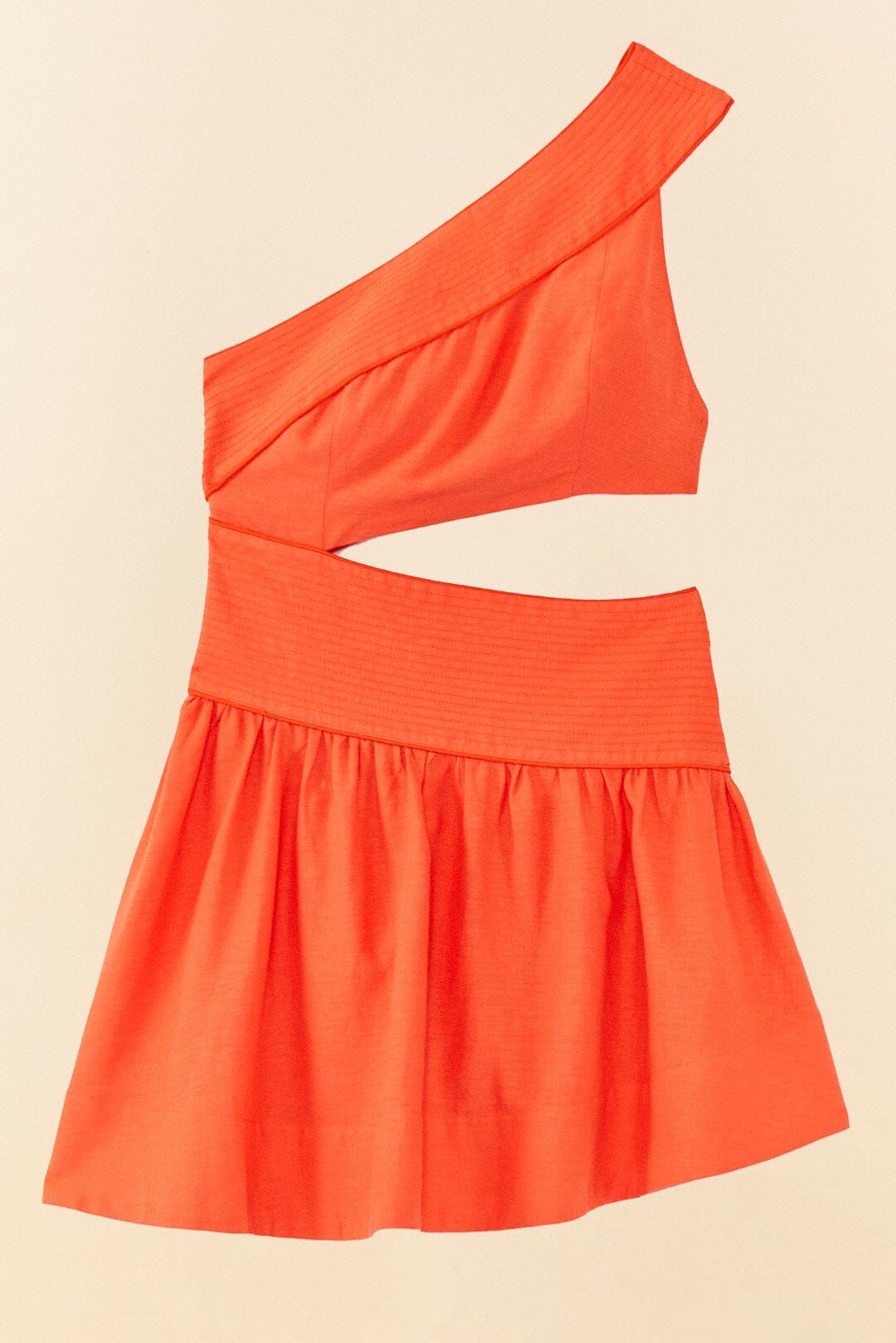 Orange One Shoulder Mini Dress sold by FARM Rio product image thumbnail 5
