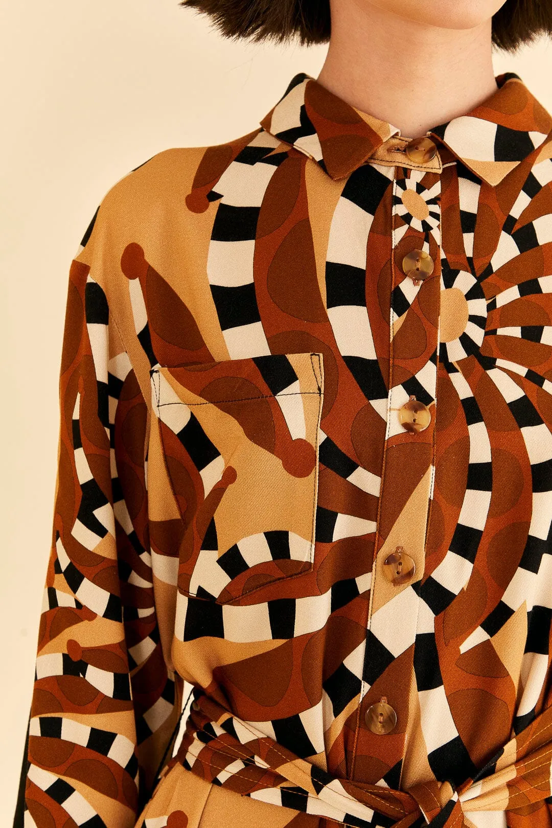 Mixed Bananada Jumpsuit sold by FARM Rio product image thumbnail 4