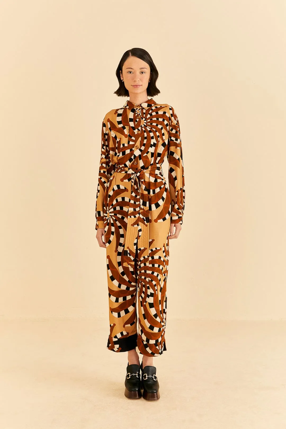 Mixed Bananada Jumpsuit sold by FARM Rio product image thumbnail 2