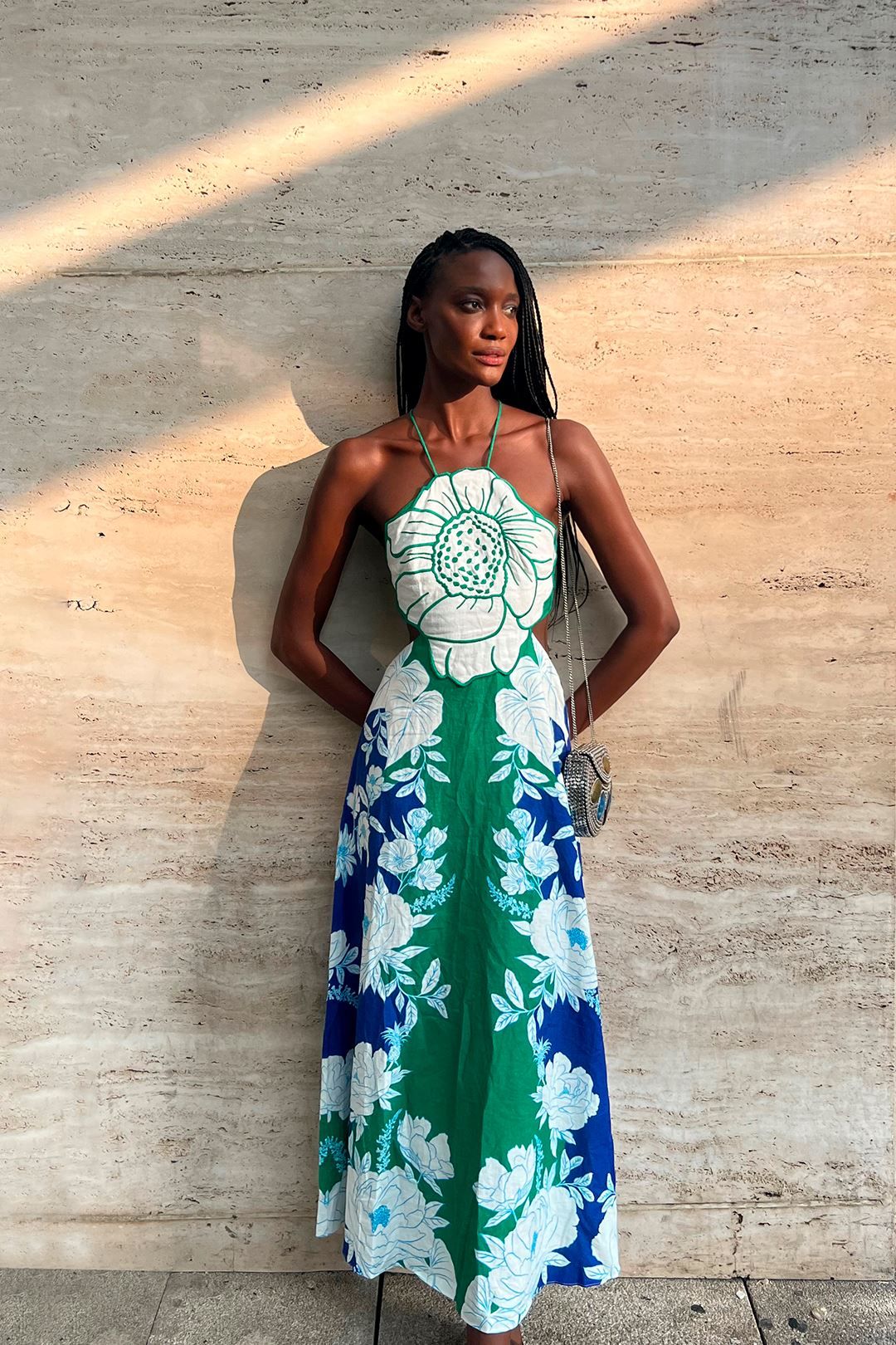 Soft Garden Flower Maxi Dress sold by FARM Rio