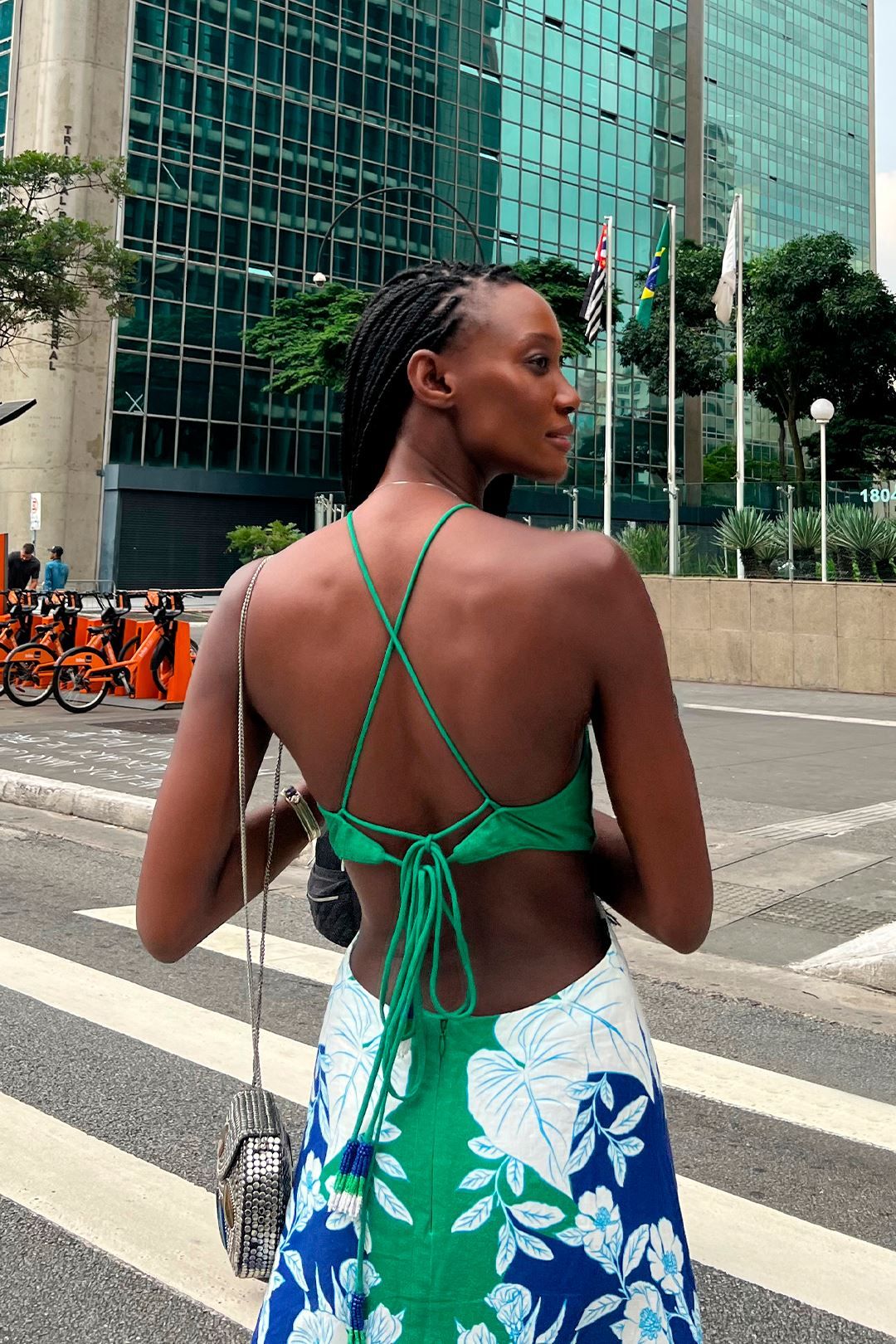 Soft Garden Flower Maxi Dress sold by FARM Rio product image thumbnail 2