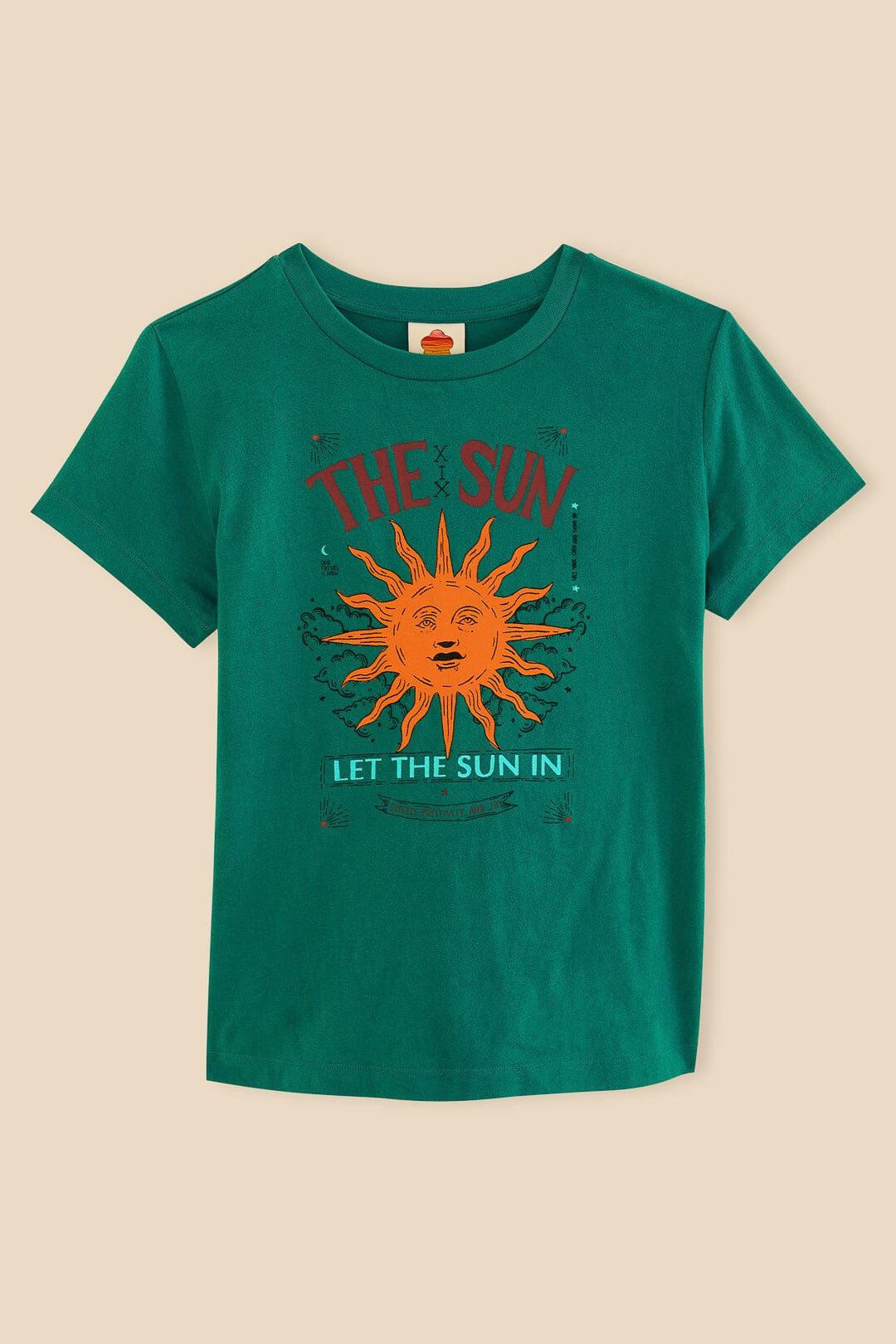 The Sun Organic Cotton Fit T-Shirt sold by FARM Rio product image thumbnail 5