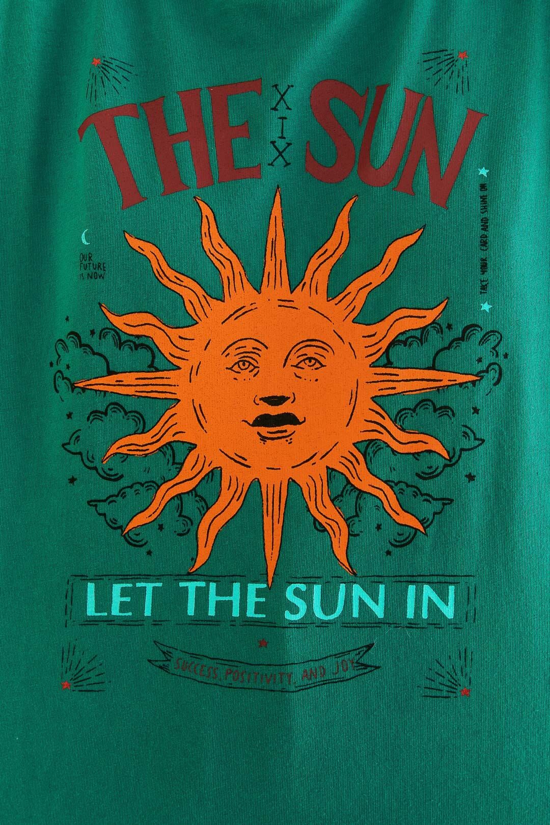 The Sun Organic Cotton Fit T-Shirt sold by FARM Rio product image thumbnail 4