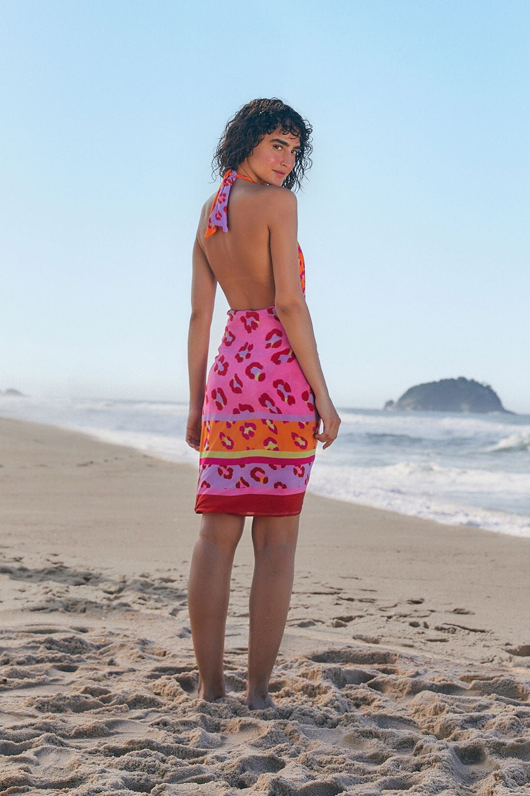 Maxi Leopard Patch Sarong sold by FARM Rio product image thumbnail 2