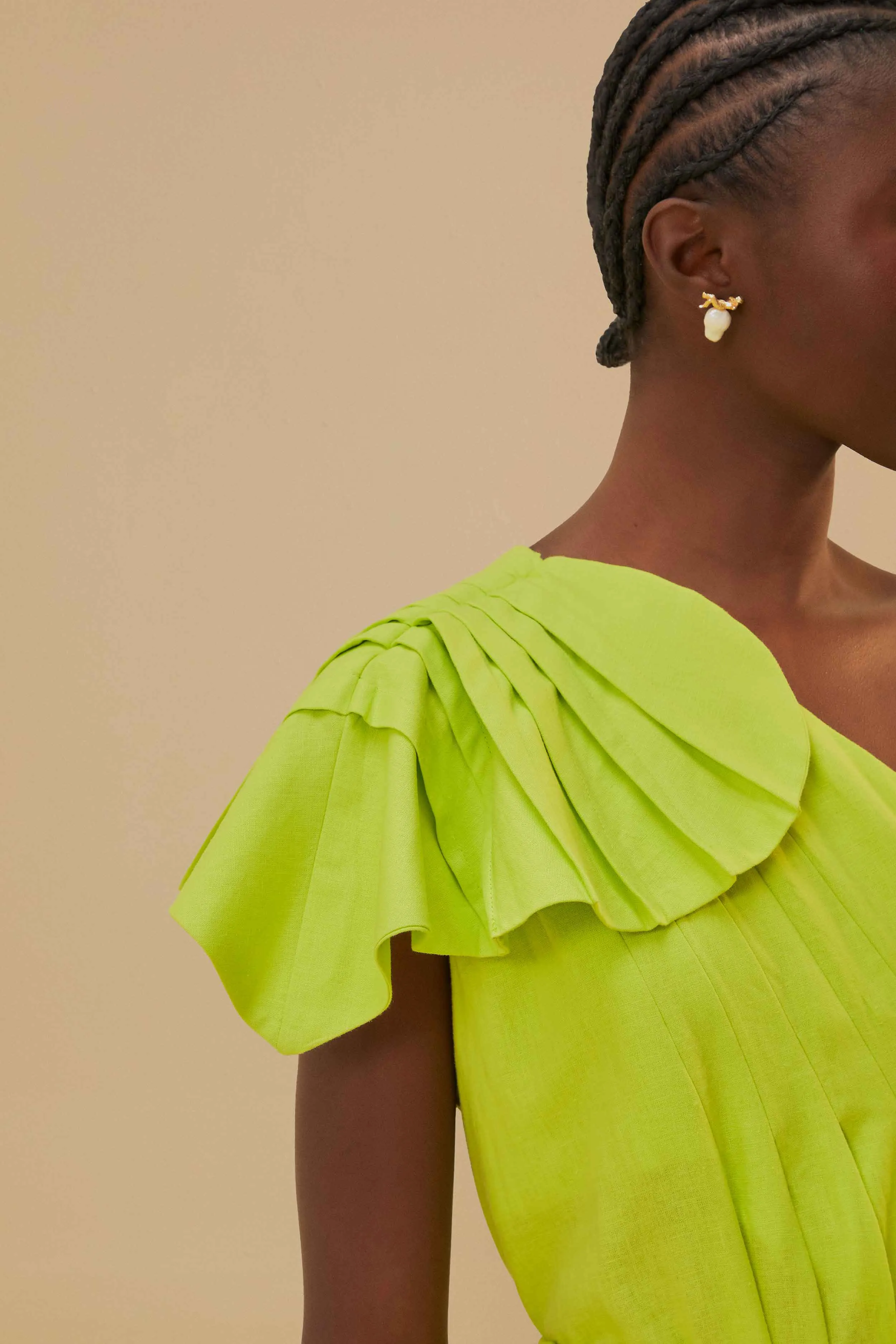 Green Leaf Lenzing™ Ecovero™ Euroflax™ Maxi Dress sold by FARM Rio product image thumbnail 2