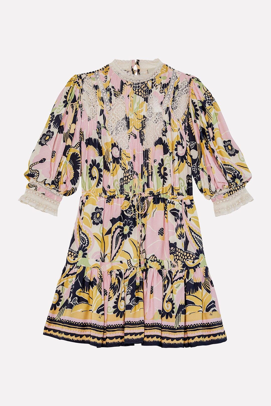 Sand Vintage Forest Mini Dress sold by FARM Rio product image thumbnail 6