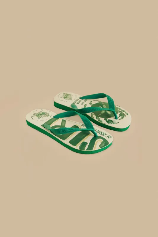 Farm Siri Havaianas Sandals made by FARM Rio