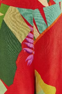 Red Heliconia Pants sold by FARM Rio