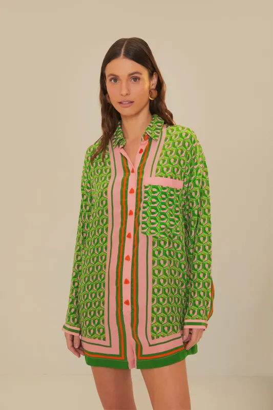 Mixed Cashew Scarf Romper sold by FARM Rio