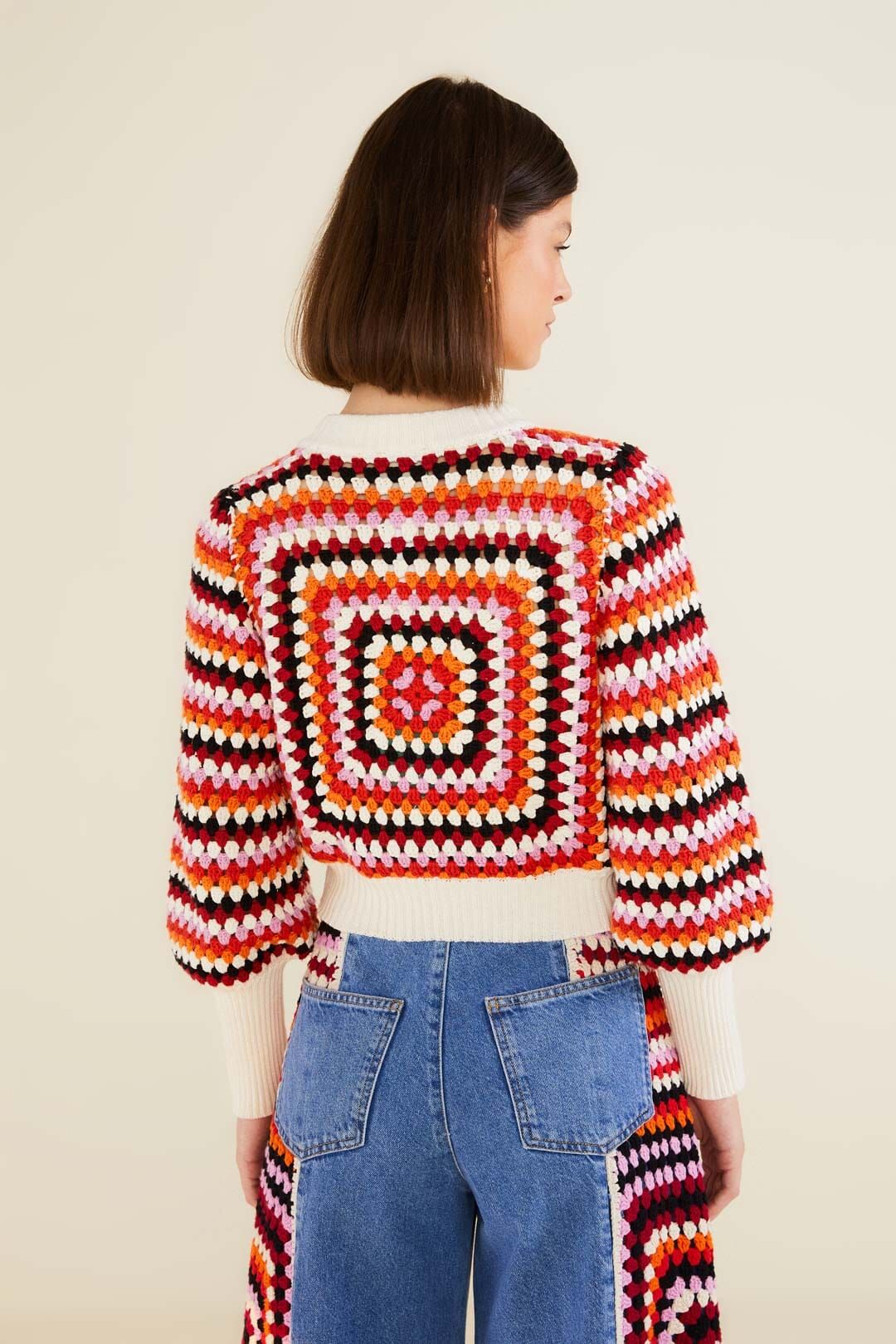 Multicolor Crochet Sweater sold by FARM Rio product image thumbnail 3