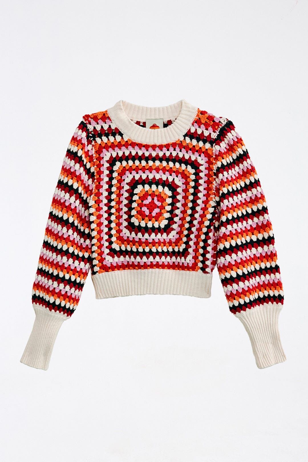 Multicolor Crochet Sweater sold by FARM Rio product image thumbnail 5