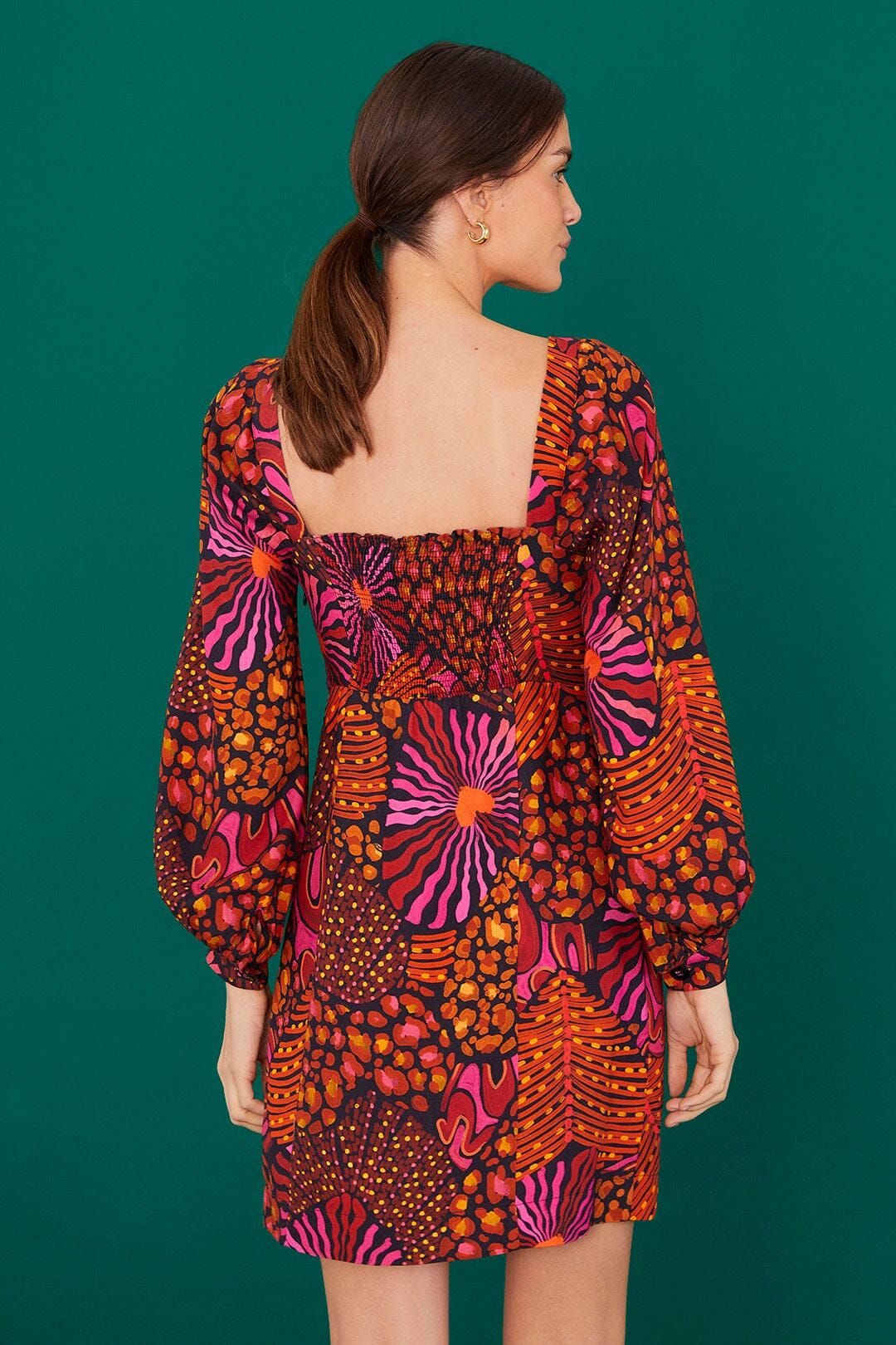 Leopard Hearts Mini Dress sold by FARM Rio product image thumbnail 3