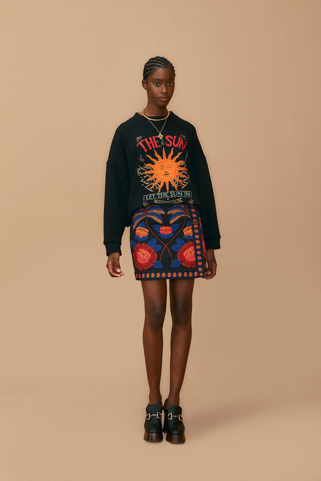 Black The Sun Sweatshirt sold by FARM Rio product image thumbnail 2