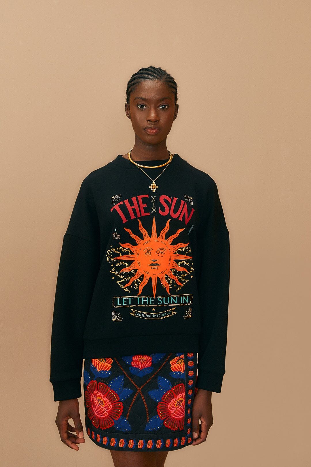 Black The Sun Sweatshirt sold by FARM Rio
