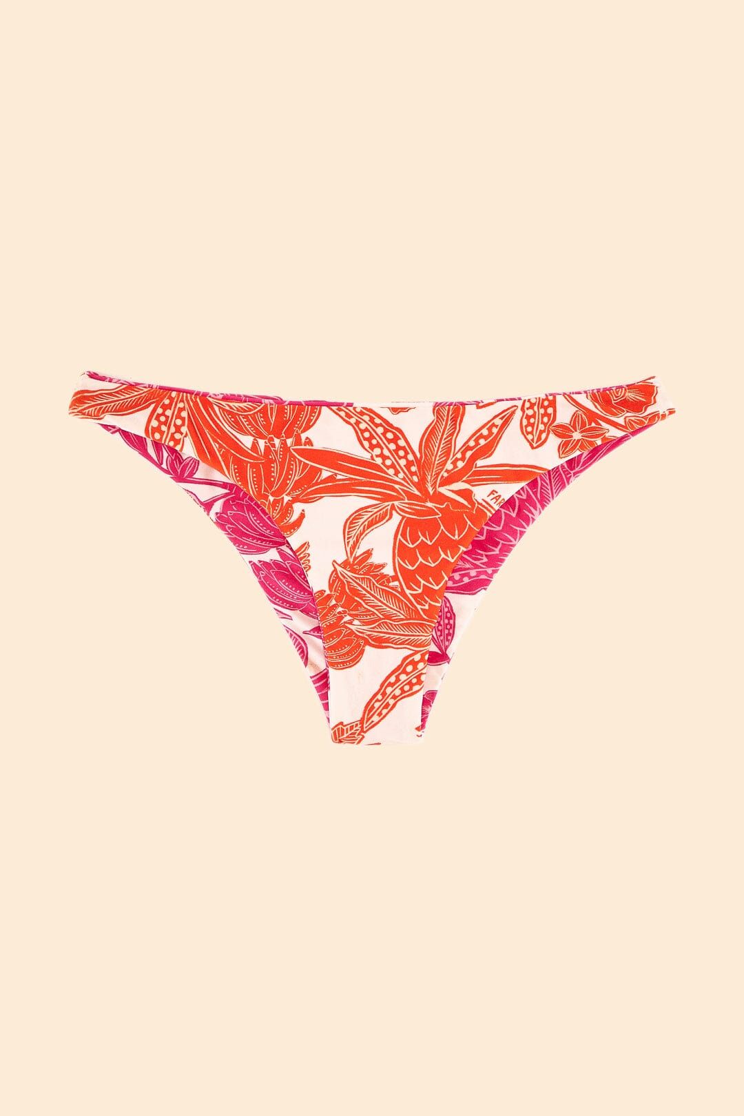 Tropical Woodcut Reversible Bikini Bottom sold by FARM Rio product image thumbnail 6
