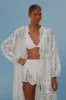 White Eyelet Shorts sold by FARM Rio