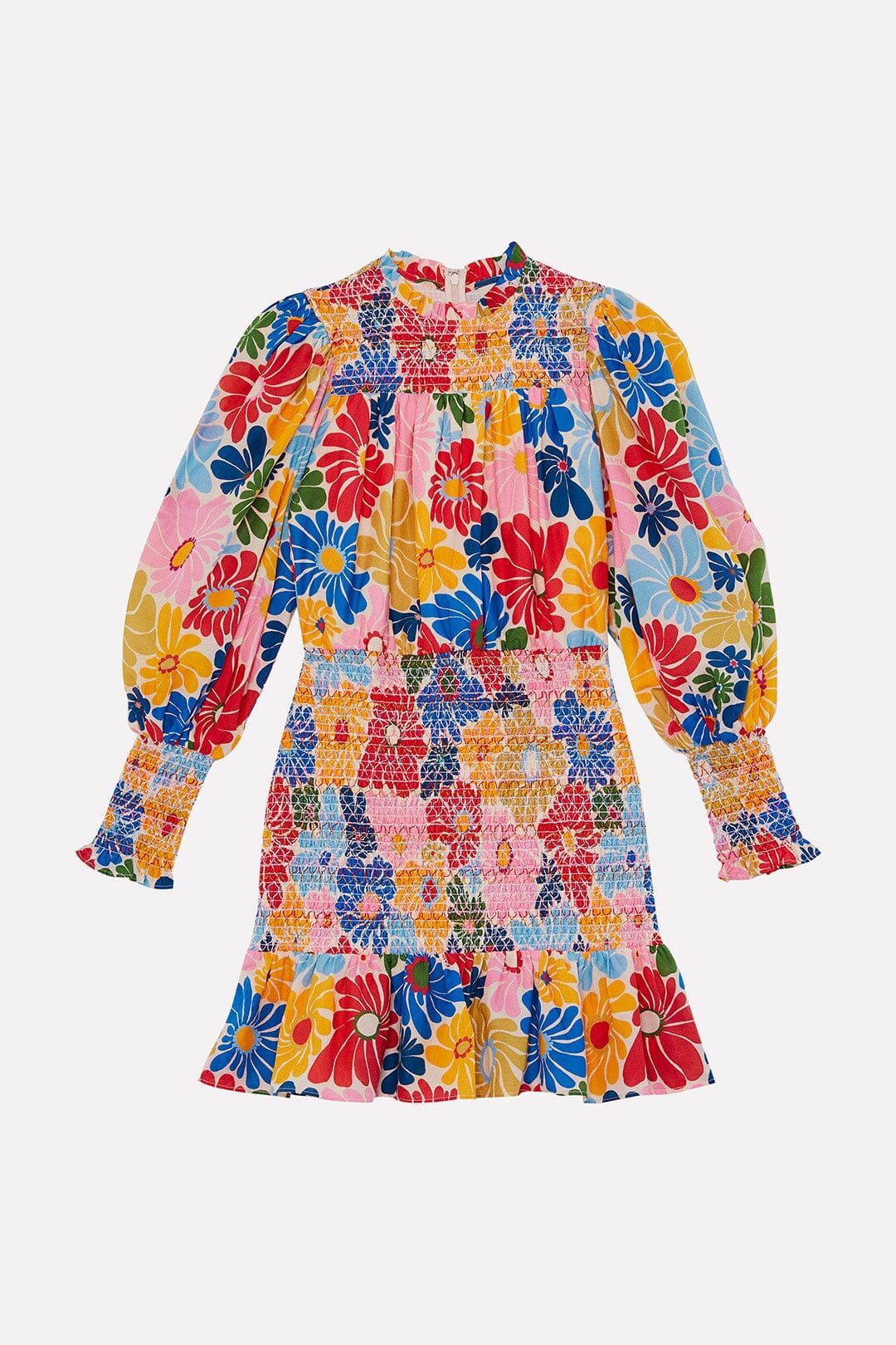 Sand Sunny Daisies Mini Dress sold by FARM Rio product image thumbnail 5