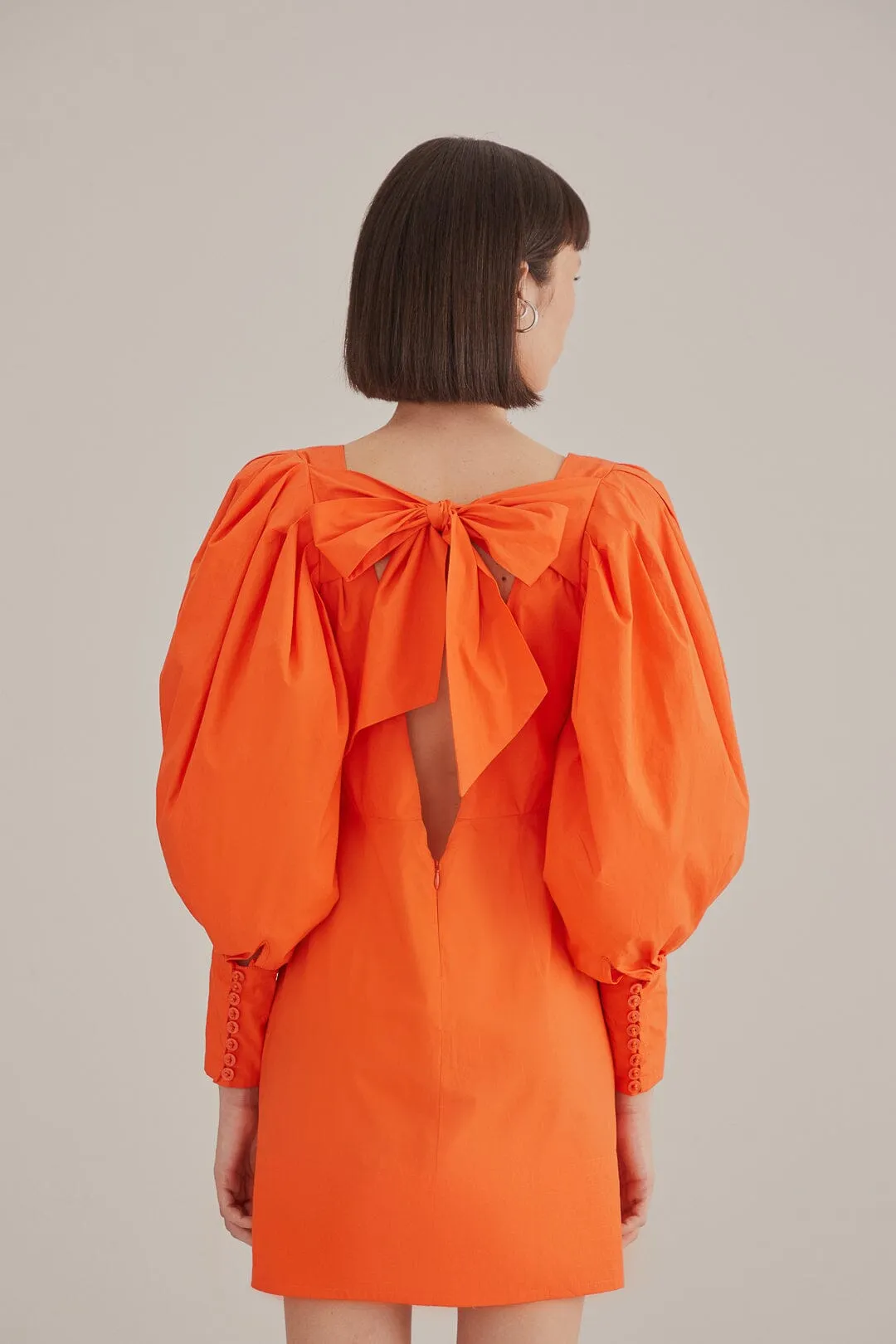 Orange Open Back Mini Dress sold by FARM Rio product image thumbnail 2