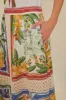 Off-White Tropical Destination LENZING™ ECOVERO™ Euroflax™ Midi Skirt sold by FARM Rio