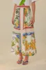 Off-White Tropical Destination LENZING™ ECOVERO™ Euroflax™ Midi Skirt sold by FARM Rio