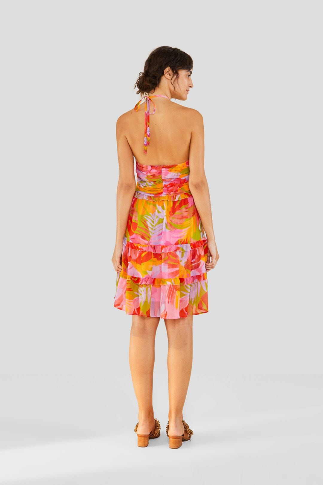 Colorful Leaves Mini Dress sold by FARM Rio product image thumbnail 3