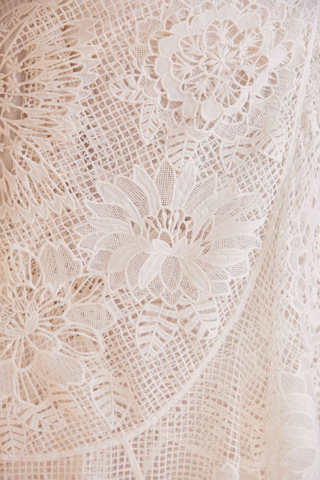 Off-White Guipire Midi Skirt sold by FARM Rio product image thumbnail 5