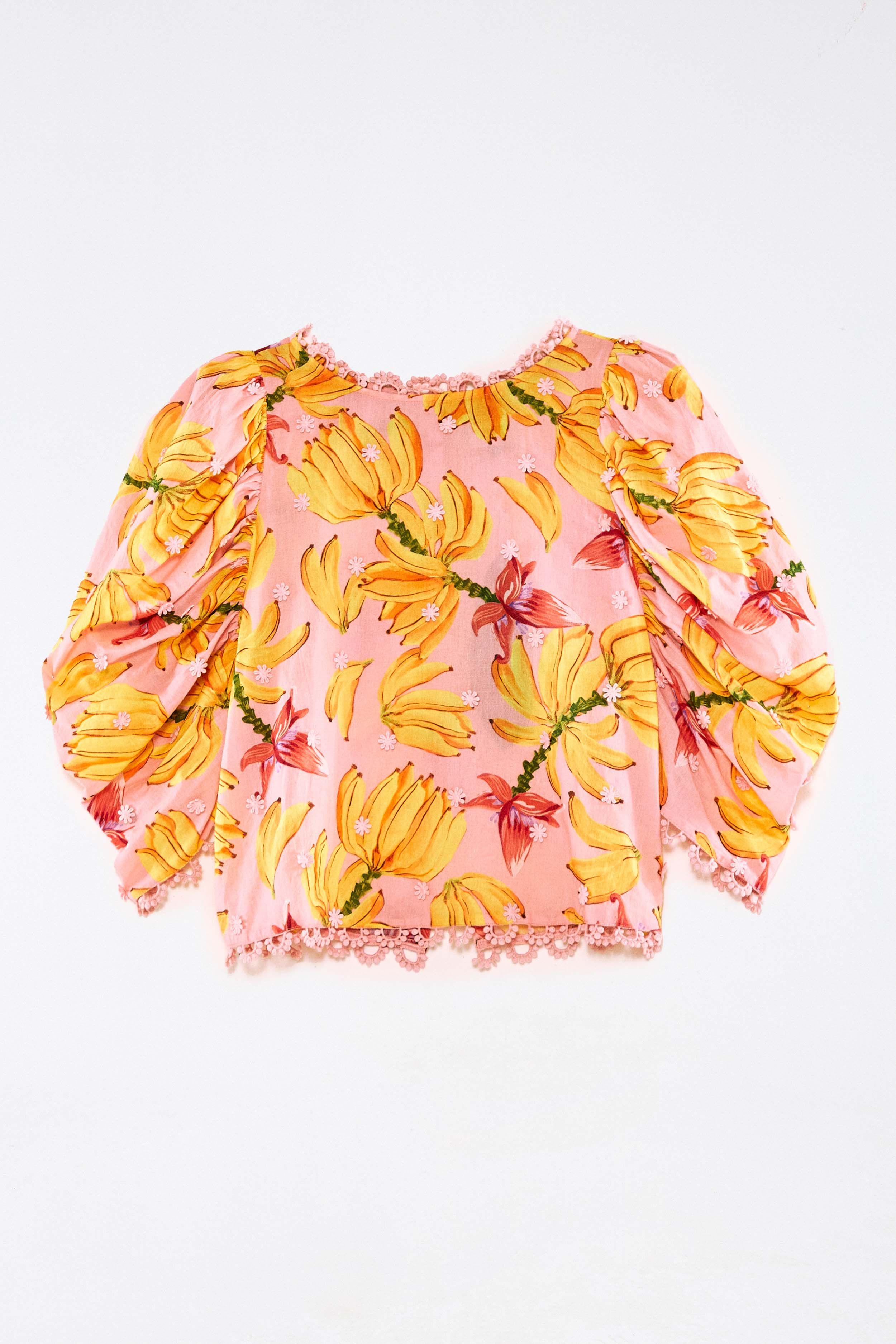 BANANA TASTE BLOUSE sold by FARM Rio product image thumbnail 4